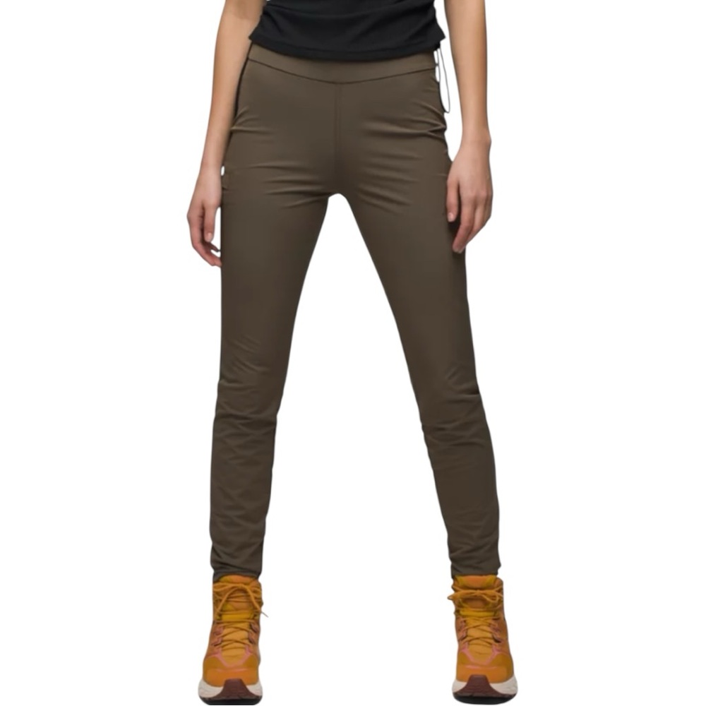 Prana Women's 12 Halle AT Skinny Hiking Pants Stretch Pockets Outdoors Active - Picture 1 of 14